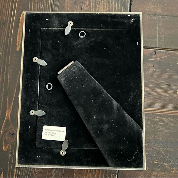 Vintage 5x7 Picture Frame Dark Floral by FATCO - Picture 4 of 4